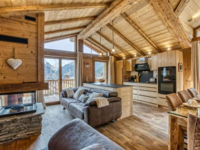 Chalet alpin élégant à Courchevel, 4 chambres, WIFI, parking, 8 pers. - FR-1-631-225